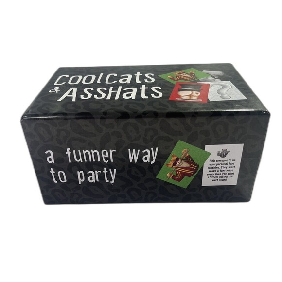 Cool Cats & AssHats Funny Adult Party Game Drinking Party Game Complete - Picture 2 of 11